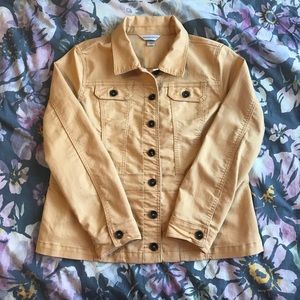 Denim Jacket Yellow